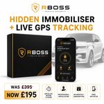 RBOSS Car Ghost Immobiliser GPS Tracking System FREE Installation No Monthly Fee