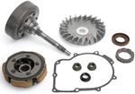 Wet Clutch Pad Shoe Carrier Primary Sheave Gasket for Yamaha Grizzly Rhino 660