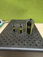 OO Gauge, AA Sentry Recovery Box Hand Painted, Pack Of Two. model railway