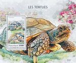 CENTRAL AFRICA TURTLES STAMPS 2018 MNH GREEK TORTOISE TURTLE REPTILE WILDLIFE