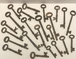 Vintage Skeleton Keys x 23.