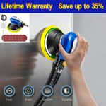 6" Air Random Orbital Palm Sander 150mm Dual Action Auto Orbit DA Sanding Tool