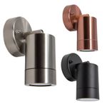 GU10 IP44 Outdoor Adjustable Wall Light 15cm - Stainless Steel/Aluminium