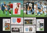 1995 DAVAAR Island - FA Cup Football Stamp Set (GB Locals/Great Sporting Events)