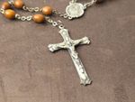 CHAPEL STERLING SILVER ROSARY CROSS CRUCIFIX JESUS CHRIST