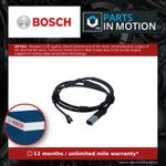 Brake Pad Wear Indicator Sensor fits BMW 520D 2.0D Front 10 to 17 B47D20A Bosch