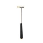 Double Face Plastic Metal Hammer 7" Round Mallet with Soft/Hard Tips