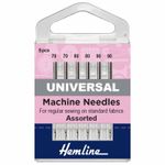 Sewing Machine Needles: Embroidery Jeans Leather Stretch Ballpoint Universal