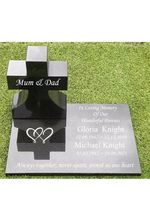 Memorial Stone Gravestone Granite Cemetery Headstone Personalised Grave Plaque