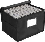7-Inch Vinyl Record Storage Box,Stackable & Collapsible Records 7Inch