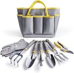 Jardineer 8 Piece Garden Tool Set Heavy duty ,Ideal Garden Gift