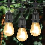 HEAVY DUTY FESTOON E27 IP65 WATERPROOF LED OUTDOOR GARDEN STRING LIGHTS Qgptbwiv