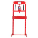 Industrial HeavyDuty Hydraulic Press 20000KGS 20T H-Frame Steel Construction Red