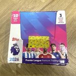 Topps Premier League Premium Trading Cards 2025/2026 outer box damaged
