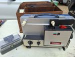 Cinerex 707 Auto Dual 8mm Cine Reel Film Projector, Spares And Storage Case.