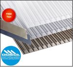 Polycarbonate Roofing Sheets 10mm 16mm Clear Bronze Opal Roof Panels FREE TAPE