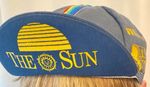 Vintage 1989 Lowell Sun Cycling Cap Coca Cola Bank New England USA Rainbow Rare