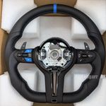 For BMW Custom F Series Flat Bottom Steering Wheel F20 F22 F30 F32 F36 M2 M3 M4