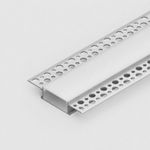 LEDBRITE Plaster In Aluminium Profile with Cover LED Channel 88 x 18mm 2M 8818C
