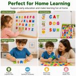 Magnetic Alphabet Letters A to Z Kids Educational Learning Spelling Toy Children