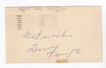 Quincy Trouppe Signed Gov’t Postcard Negro Lg KC Monarchs (1952) JSA