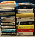 Vintage 8 Track Cartridges 1970s Eight Track Music Tapes Untested