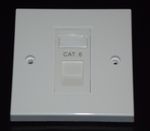 Cat6 RJ45 Single Face Plate (Network Ethernet data Wall socket / FacePlate)