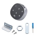 Touch Screen Electronic Password Security Lock Wood Cabinet Keypad Drawer Office