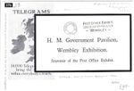 GB 1925 Wembley Card GOVERNMENT PAVILION Machine Slogan EMPIRE EXHIBITION 27.19