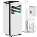 HOMCOM 4-in-1 Portable Air Conditioner 9000 BTU Air Conditioning Unit White