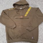 Men’s 2XL Vass Khaki Green Hoodie Front Pocket Carp Fishing Rrp £50 Jumper Top
