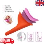 Female Urine Wee Funnel Portable Woman Ladies She Urinal Camping Travel Loo Pee