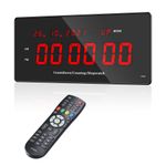 Seesii Gym Timer 2inch Stopwatch Workouts Timer Count Down/Up for Home Outdoor