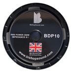 BishopSound 10 inch Speaker Driver 700w Program Power 350W RMS  BDP10