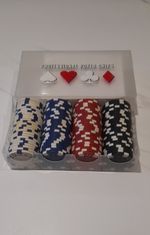 100 Professional Poker Chips - Good Weight And Quality