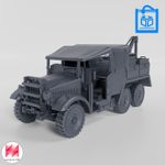 Morris Commercial CDSW 6x4 Wrecker 3D Print Multiple Scales 1:35–1:16