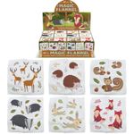 Woodland Animals Magic Flannel Towel Kids Wash Cloth Stocking Filler Girls Boys