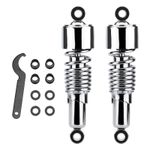 2Pcs 10.5" 267mm Rear Shock Absorber Suspension For Harley Sportster 883 1200