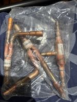 Lot of 3 Copper VRF Refnet Y-Branch Joints Refrigerant Splitter Pipes AC HVAC