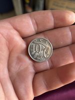 Australia 1974 10 Cent Coin - Elizabeth II Lyrebird Reverse Uncertified