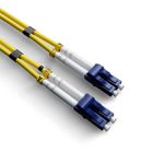 OS2 Fibre Optic Patch Cable LC-LC Single-Mode Network Lead UPC 9/125µm Duplex