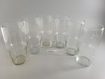 6x glass GDR super strong Severit 0.25 liter transparent rare juice glass #26m013