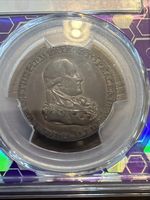 1795 1/2P Washington Grate Large Buttons PCGS AU53