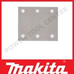 Makita P-35863 Hook & Loop White Paper 114mm X 102mm 180g 10 Pack Bo4554 Bo4561