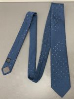 Vintage Intercity Trains Neck Tie Uniform With Swallow Birds Pattern Polyester