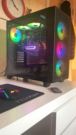 Corsair 3000D Black ATX Mid Tower Case Tempered Glass Side Panel Mesh Front