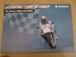 1995   suzuki  GSX-R750   English Text  Brochure    from JAPAN    GSXR750 gsx