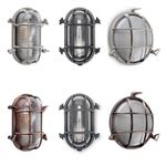 Outdoor Bulkhead Wall Light Outside Garden Nautical Security Lighting IP64 Rated