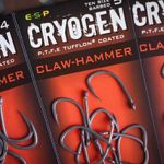 ESP Cryogen Claw Hammer BARBED / BARBLESS CARP FISHING Hooks ALL SIZES