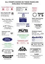 Service Book Self-inking Stamps.